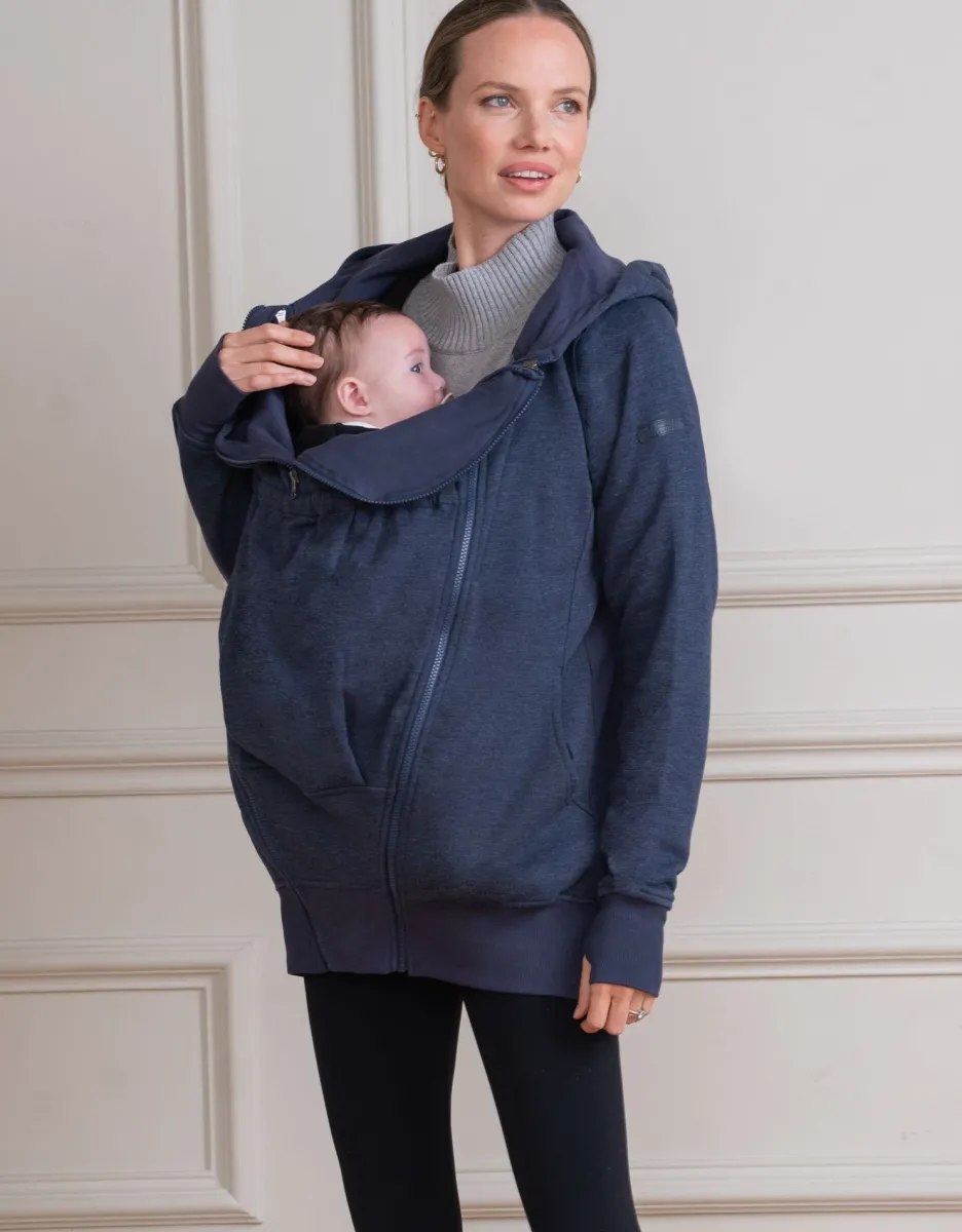 Best 3-In-1 Zwangerschapshoodie In Marineblauwe Vrouw Jassen En Jacks