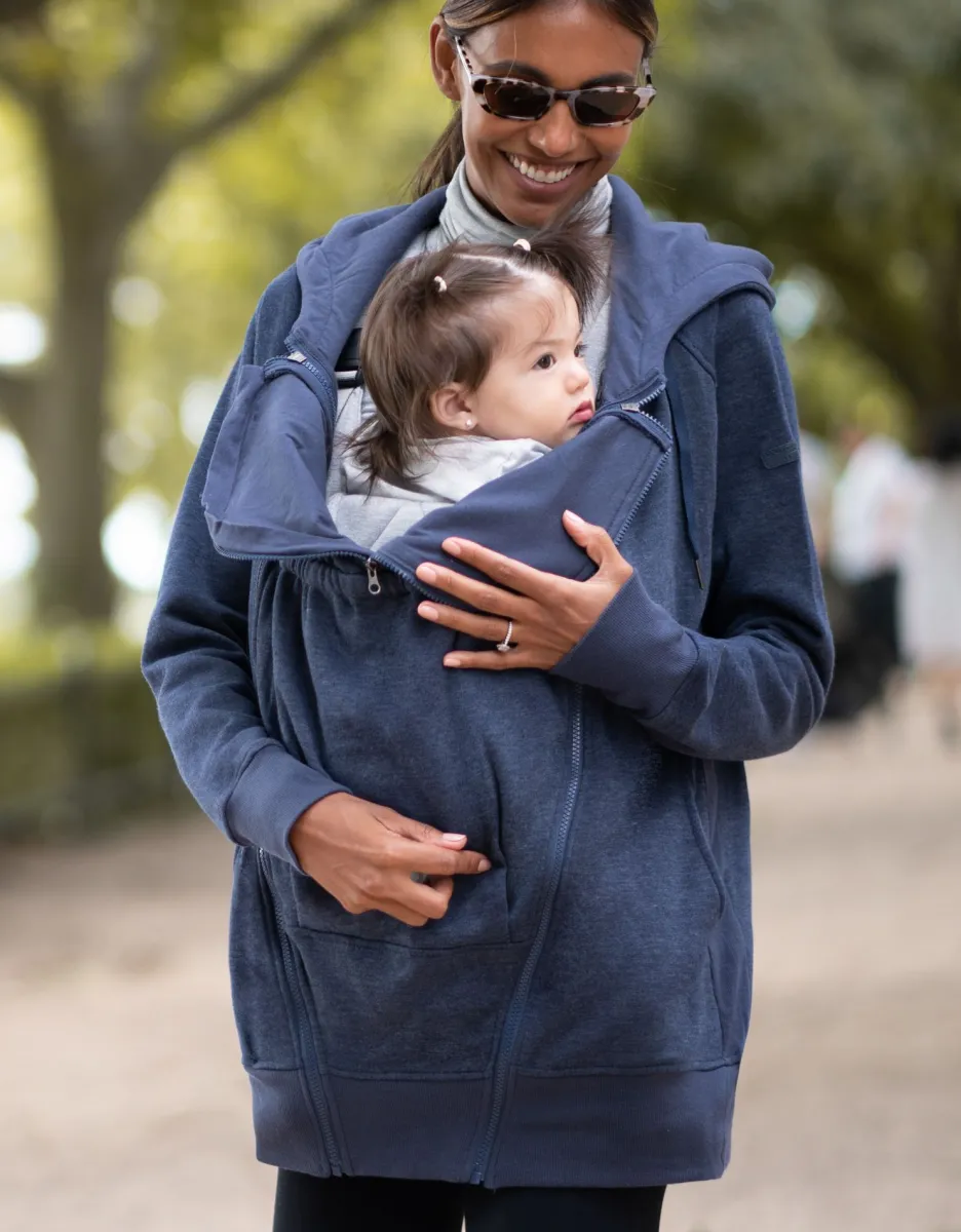 Best 3-In-1 Zwangerschapshoodie In Marineblauwe Vrouw Jassen En Jacks