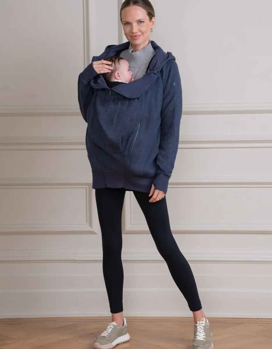 Best 3-In-1 Zwangerschapshoodie In Marineblauwe Vrouw Jassen En Jacks